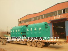 2台DZH2-1.25-T型2吨生物质雷火在线（中国）唯一官方网站发货