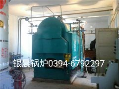 DZH1-1.0-T型1吨生物质蒸汽雷火在线（中国）唯一官方网站和10万大卡生物质导热油炉安装现场