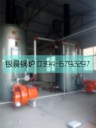 2台立式燃气热水雷火在线（中国）唯一官方网站安装使用现场  洗浴供暖首选